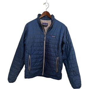 Patagonia Men's EUC Navy Puffer Jacket Size Small